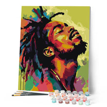 Charger l'image dans la galerie, Homme reggae - Street art abstrait