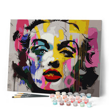 Charger l'image dans la galerie, Portrait graffiti Pop Art