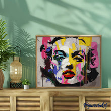 Charger l'image dans la galerie, Portrait graffiti Pop Art
