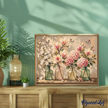 Charger l'image dans la galerie, Magnolia et papillons