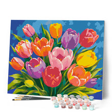 Charger l'image dans la galerie, Bouquet de tulipes colorées