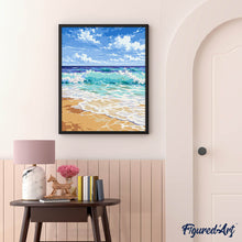 Charger l'image dans la galerie, Vagues Turquoise