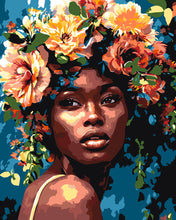 Charger l'image dans la galerie, Peinture par numéros Figured'Art Beauté Couronne Florale