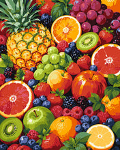 Charger l'image dans la galerie, Peinture par numéros Figured'Art Mélange de Fruits Frais