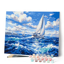 Charger l'image dans la galerie, Voiles sur la Mer Bleue