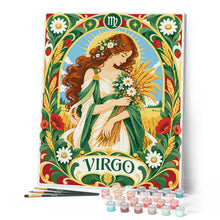 Charger l'image dans la galerie, Zodiaque Vierge Art Nouveau