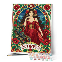 Charger l'image dans la galerie, Zodiaque Scorpion Art Nouveau