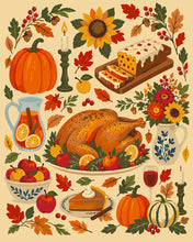 Charger l'image dans la galerie, Peinture par numéros Figured'Art Trésors de Thanksgiving