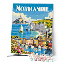 Charger l'image dans la galerie, Affiche de Voyage Printemps en Normandie