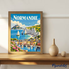 Charger l'image dans la galerie, Affiche de Voyage Printemps en Normandie