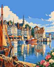 Charger l'image dans la galerie, Peinture par numéros Figured'Art Port de Honfleur, Normandie