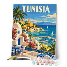 Charger l'image dans la galerie, Affiche de Voyage Tunisie