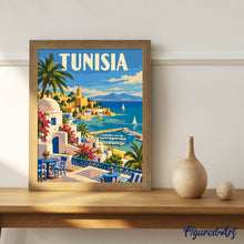 Charger l'image dans la galerie, Affiche de Voyage Tunisie