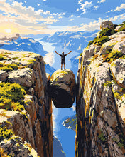 Charger l'image dans la galerie, Peinture par numéros Figured'Art Kjeragbolten, Norvège