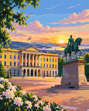 Charger l'image dans la galerie, Peinture par numéros Figured'Art Palais Royal en Norvège