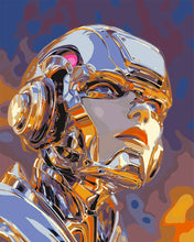 Charger l'image dans la galerie, Peinture par numéros Figured'Art Robot Humanoïde