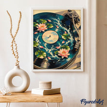 Charger l'image dans la galerie, Disque microsillon et Lotus