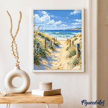 Charger l'image dans la galerie, Chemin de Sable vers la Plage