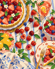 Charger l'image dans la galerie, Peinture par numéros Figured'Art Pique-nique d'Été Gourmand