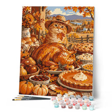 Charger l'image dans la galerie, Festin de Thanksgiving des Chats
