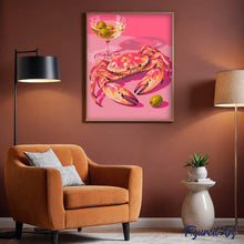 Charger l'image dans la galerie, Crabe rose et martini