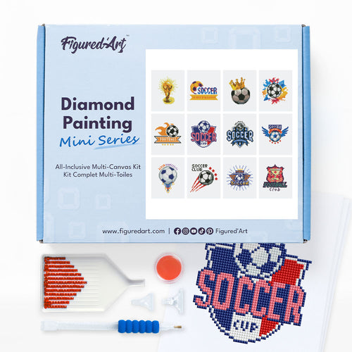 Mini Série Diamond Painting - Football