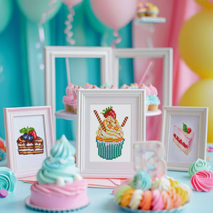 Mini Série Diamond Painting - Gâteaux