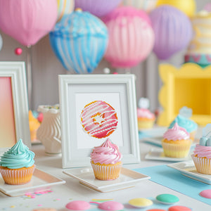 Mini Série Diamond Painting - Gâteaux