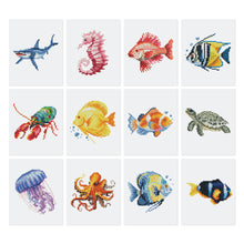 Charger l&#39;image dans la galerie, Mini Série Diamond Painting - Poissons