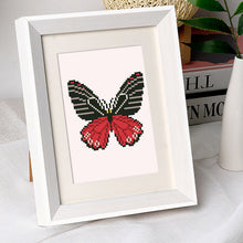 Charger l&#39;image dans la galerie, Mini Diamond Painting 15x20cm (4 pièces) - Ailes Vibrantes : Un Quartet de Papillons