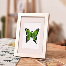 Charger l&#39;image dans la galerie, Mini Diamond Painting 15x20cm (4 pièces) - Ailes Vibrantes : Un Quartet de Papillons