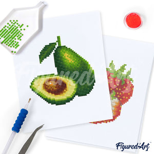 Mini Série Diamond Painting - Fruits