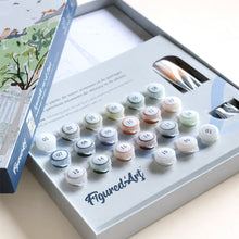 Charger l'image dans la galerie, Coffret Peinture par numéros - Aquarelle rue de Paris