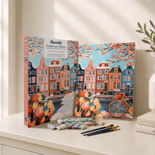 Charger l'image dans la galerie, Coffret Peinture par numéros - Printemps à Amsterdam