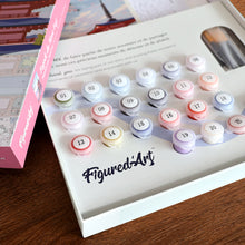 Charger l'image dans la galerie, Coffret Peinture par numéros - Pagode du Mont Fuji
