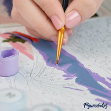 Charger l'image dans la galerie, Coffret Peinture par numéros - Pagode du Mont Fuji