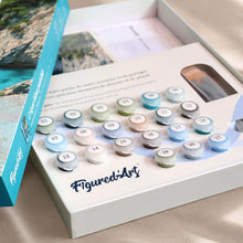 Charger l'image dans la galerie, Coffret Peinture par numéros - Crique bleue paisible