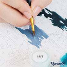 Charger l'image dans la galerie, Coffret Peinture par numéros - Crique bleue paisible
