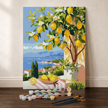 Charger l'image dans la galerie, Coffret Peinture par numéros - Citrons d'Été