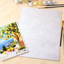 Charger l'image dans la galerie, Coffret Peinture par numéros - Citrons d'Été