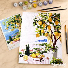 Charger l'image dans la galerie, Coffret Peinture par numéros - Citrons d'Été
