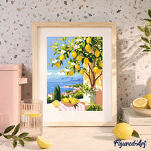 Charger l'image dans la galerie, Coffret Peinture par numéros - Citrons d'Été