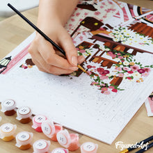 Charger l'image dans la galerie, Coffret Peinture par numéros - Fleurs d'Art