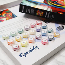 Charger l'image dans la galerie, Coffret Peinture par numéros - Femme abstraite