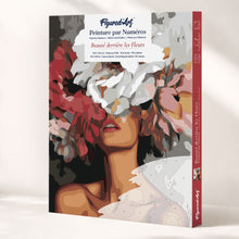 Charger l'image dans la galerie, Coffret Peinture par numéros - Beauté derrière les Fleurs Figured'Art