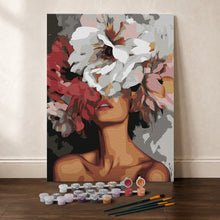 Charger l'image dans la galerie, Coffret Peinture par numéros - Beauté derrière les Fleurs