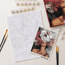Charger l'image dans la galerie, Coffret Peinture par numéros - Beauté derrière les Fleurs