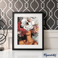 Charger l'image dans la galerie, Coffret Peinture par numéros - Beauté derrière les Fleurs