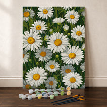 Charger l'image dans la galerie, Coffret Peinture par numéros - Marguerites blanches