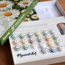Charger l'image dans la galerie, Coffret Peinture par numéros - Marguerites blanches